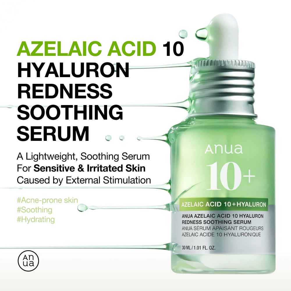Azelaic Acid 10+Hyaluron Redness Soothing Serum