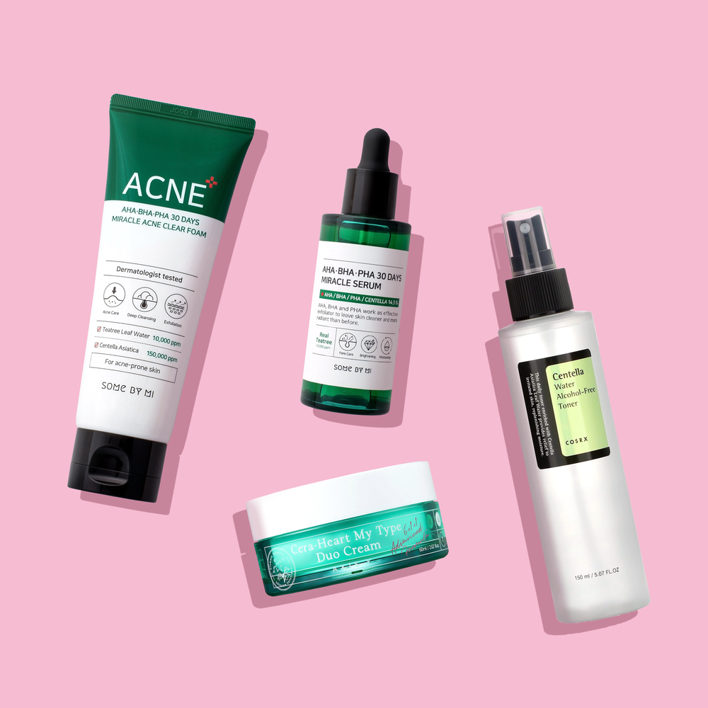 Acne Prone Skincare Routine Set