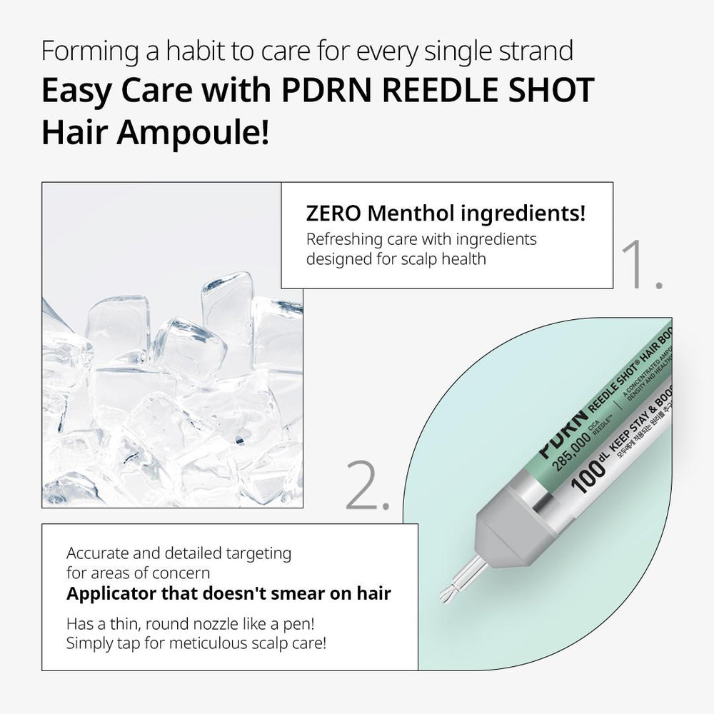 PDRN Reedle Shot Hair Ampoule