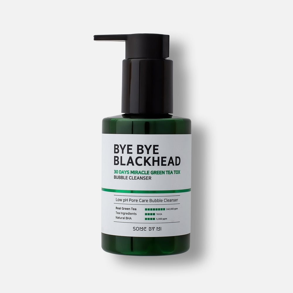 Bye Bye Blackhead 30 Days Miracle Green Tea Tox Bubble Cleanser